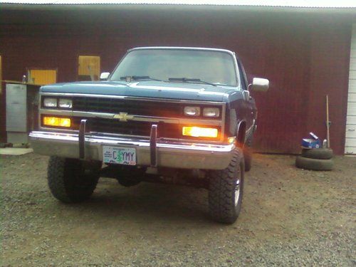 1987 chevrolet 3/4 ton 4x4 pickup