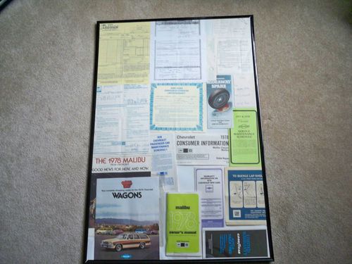 1978 CHEVROLET MALIBU ESTATE STATIONWAGON 30,146 ACTUAL MILES, image 19