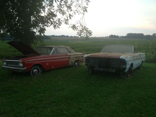 2 1964 fofd falcon convertibles 1 289 &amp; 1 6cly