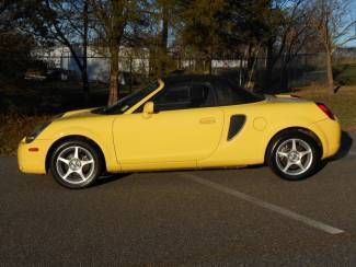 2001 toyota mr2 spyder convertible