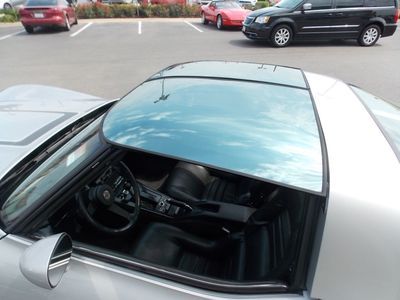 Silver/Charcoal 5.7L 350 cubic inch leather glass t-tops automatic AC all power, image 22