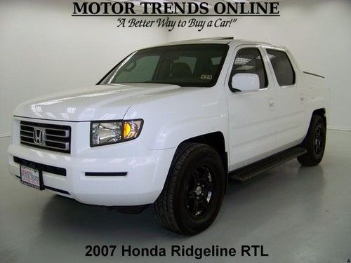 2007 4x4 rtl navigation gfx wheels roof leather htd seats honda ridgeline 50k