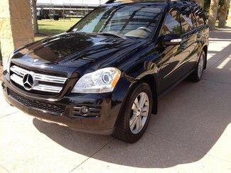 2008 mercedes gl450 black clean carfax nav backup camera rear ent serviced