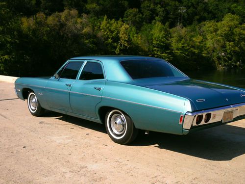 1968 CHEVROLET BEL AIR-307 V8-5800 ORIGINAL MILES-NO RESERVE-ALWAYS GARAGED, image 15