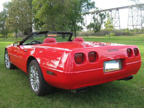 SPECTACULAR Torch Red Corvette Convertible-Low Miles-Adult Driven-None Nicer!!!, US $16,789.00, image 2