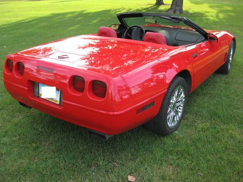 SPECTACULAR Torch Red Corvette Convertible-Low Miles-Adult Driven-None Nicer!!!, US $16,789.00, image 6