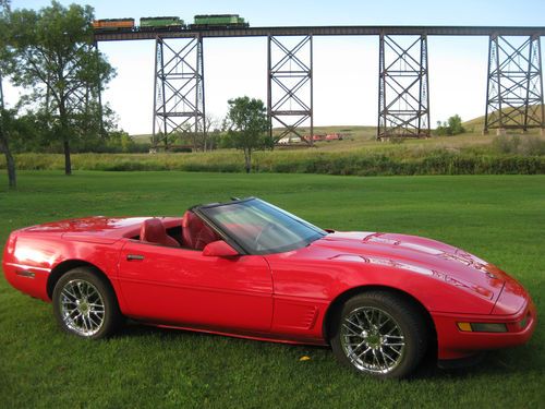 SPECTACULAR Torch Red Corvette Convertible-Low Miles-Adult Driven-None Nicer!!!, US $16,789.00, image 8