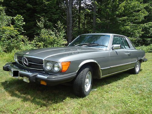 1978 mercedes benz 450 slc  no reserve