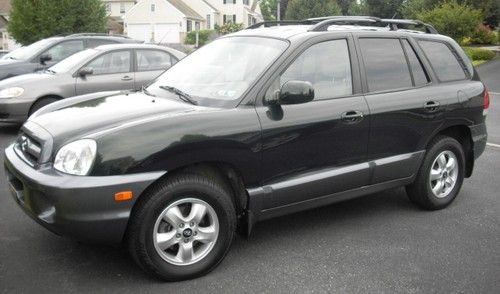 2006 hyundai santa fe gls sport utility 4-door 2.7l