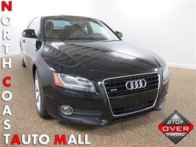 2009(09)a5 quattro 6spd black/brown back up park cd chgr navi sun mp3 save