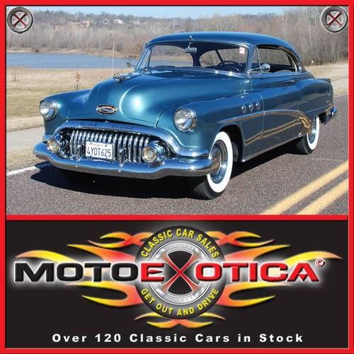 1952 buick special riviera two door hardtop, nicely restored