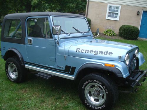 1985 jeep cj7 base sport utility 2-door 4.2l