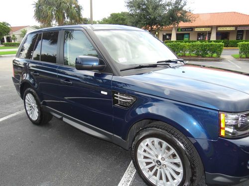 2013 range rover sport hse 5k miles full warranty climate comfort pack mint!