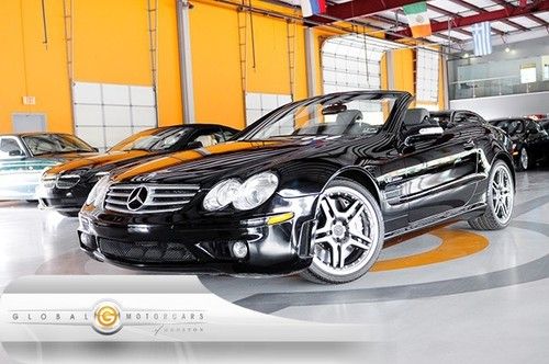 05 mercedes-benz sl65 roadster amg 31k bose navigation heat-seats ac-seats