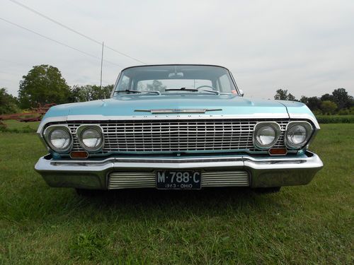 1963 Belair 2 door post hotrod ratrod gasser 409 4 speed, US $12,500.00, image 7