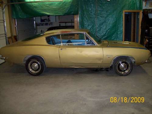 1968 plymouth barracuda base 5.9l