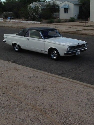 1965 dodge dart gt convertible~225h.o.super6cyl~auto~rustfree~a/c~pwrtop~runsgrt