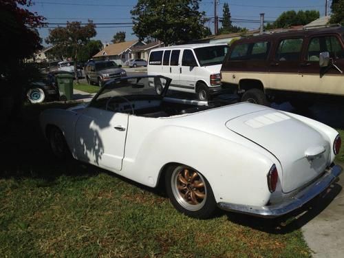 1968 vw karmann ghia convertible california car