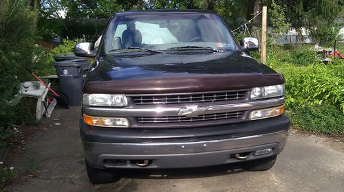 1999 chevy silverado 1500 ls 4x4 black reliable workhorse, reg cab