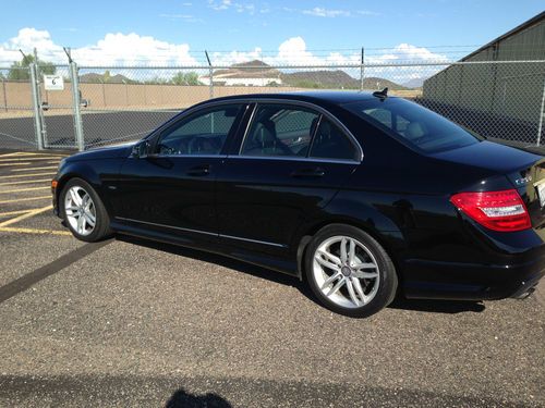 2012 mercedes c250 amg sport navigation 18k miles