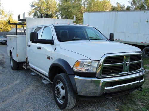 2012 ram 4500 5500 cummins diesel car hauler utility flat bed truck repairable