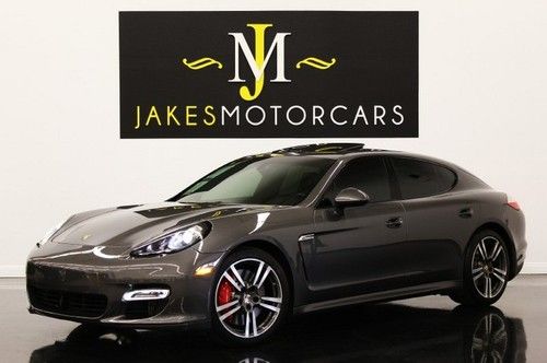 2012 panamera turbo s, grey/black, only 9k miles, $186 msrp!! loaded! pristine!