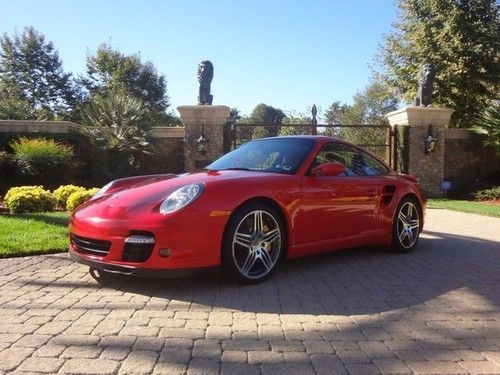 08 porsche 911 turbo*low miles*1 owner*ceramic brakes*lots of equip*$147,950msrp