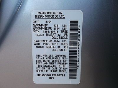 CLEAN 2004 FX35, HIGH MILES, RUNS GREAT, CLEAN CARFAX, TECH. PKG NAVIGATION, image 43