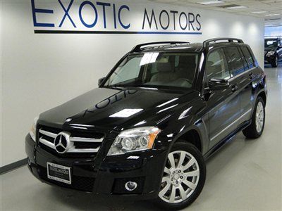 2012 mercedes glk350! blk/beige! nav panoroof 19"whls bluetooth 1-owner warranty