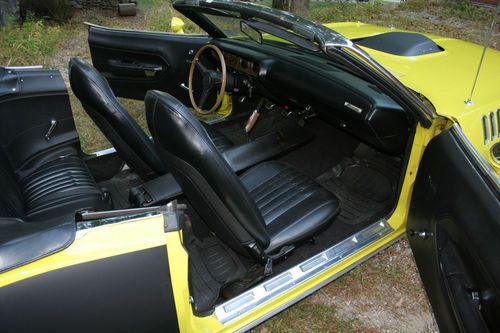 1971 Plymouth Cuda Convertible Original Curious Yellow 340 4spd Numbers match, US $189,000.00, image 24