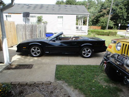 1992 convertible camaro rs nice car