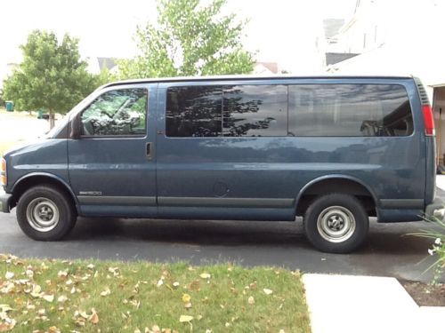 1998 gmc savanna 1500 rwd extended