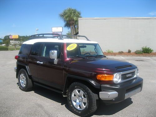 2007 toyota fj cruiser base sport utility 4-door 4.0l