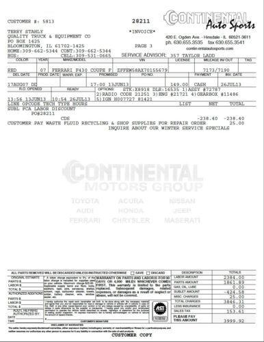 2007 Ferrari F430 Base Coupe 2-Door 4.3L, image 9