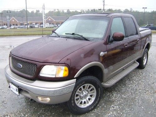 2002 ford f150 king ranch super crew  4x4