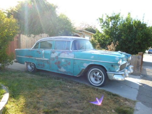 1955 chevrolet bel air base sedan 4-door 4.3l