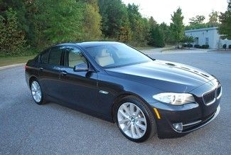 2011 535i sport dark grey/ light grey int ,navi, 29k miles warranty mint