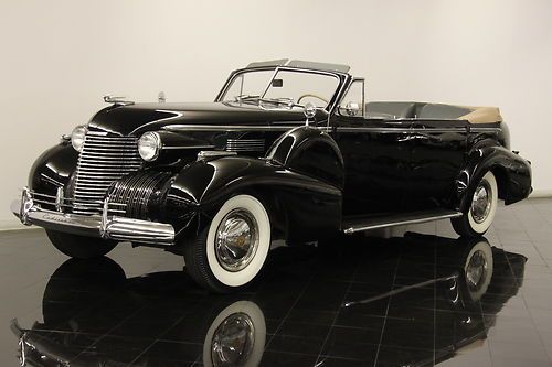 1940 cadillac fleetwood series 75 convertible sedan restored one of 45