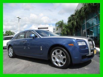 13 metropolitan blue 6.6l v12 rr sedan *silver satin bonnet *driver assistance 1