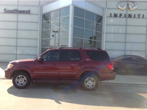 2006 toyota sequoia rear wheel drive suv 4.7lv-8