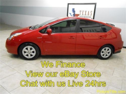 08 prius hybrid leather gps navi back up camera finance texas