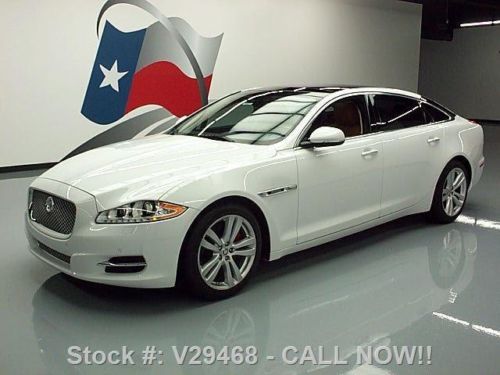 2012 jaguar xj l portfolio pano sunroof nav rearcam 18k texas direct auto