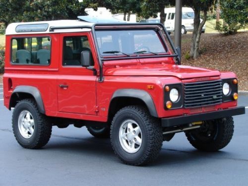 Adventuremotorcars presents 1997 defender 90- only 15k miles!