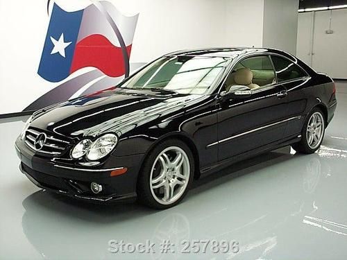 2008 mercedes-benz clk550 sunroof navigation only 43k texas direct auto
