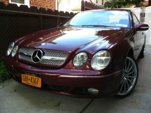 2005 mercedes-benz cl600 base coupe 2-door 5.5l v12 twin turbo