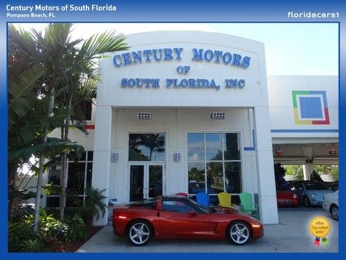 2006 chevy corvette coupe w/ transparent targa top 6.0l v8 6 spd manual