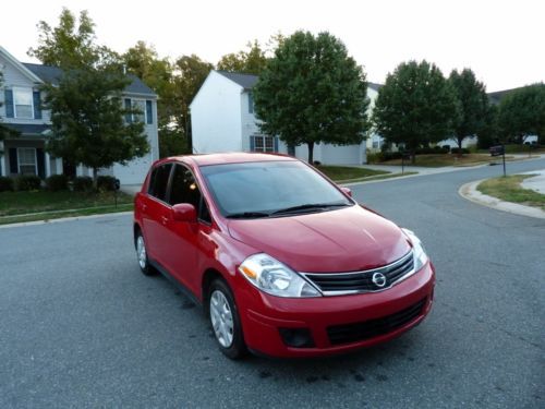 2011 NISSAN VERSA 1.8,AUTO,ICE COLD AIR,ONE OWNER,RED,HATCHBACK,WOW!!!, US $9,500.00, image 3