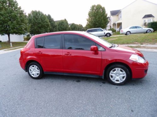 2011 NISSAN VERSA 1.8,AUTO,ICE COLD AIR,ONE OWNER,RED,HATCHBACK,WOW!!!, US $9,500.00, image 5