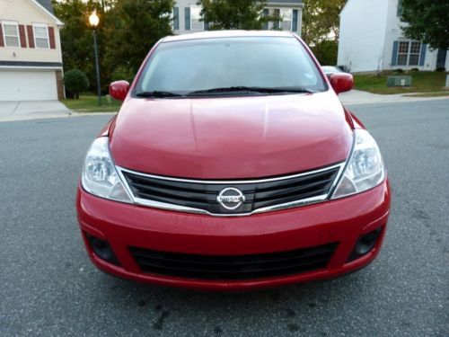 2011 NISSAN VERSA 1.8,AUTO,ICE COLD AIR,ONE OWNER,RED,HATCHBACK,WOW!!!, US $9,500.00, image 6