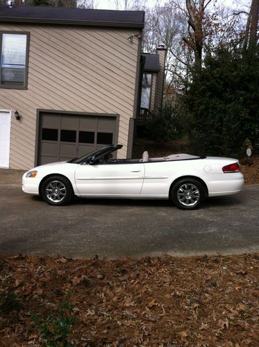 Chrysler sebring limited convertible only 52,000 miles